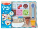 Melissa &  Doug Magnetisk Puslespill &  Lekesett Iskrem 16 Deler
