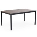 Keter Signature Porto bord 160 cm   ask og svart stål