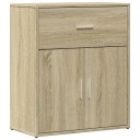  Skjenk sonoma eik 60x31x70 cm konstruert tre 8721012493681