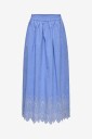 Only Maxi skjørt onlTulum Emb Maxi Skirt Blå