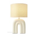 Haze bordlampe Beige