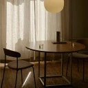 New Works Florence Bordplate Ø120cm Naturlig Eik