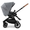 Emmaljunga NXT60F Offroad m/sittedel FLAT Lounge Grey