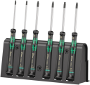 Wera 2067/6 Torx Skrutrekkersett for Elektronikk 6 Deler med Rack