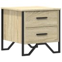  Nattbord sonoma eik 40x41x40 cm konstruert tre 848506