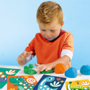 SES Creative My First - Dough - Dino Activity Cards - Multi/patterned - ONE SIZE