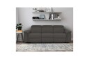 Sofa 3 seter Pareli Brun PU Manuell hvilestol   Brun PU Manuell hvilestol