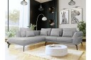 Graystone 4 sits Hörnbäddsoffa Ljusgrå  