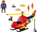 Playmobil City Action 72196 Brannvesenets Helikopter Byggesett 4+ År 34 Deler