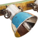 vidaXL Industriell vegglampe flerfarget 65x25 cm E27