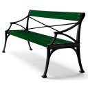 Byarums Bruk Lessebo sofa svart grønn lakkert furu