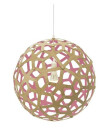 David Trubridge Korall Taklampe Ø60 Rosa