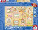 Schmidt Spiele Puslespill 1000 Brikker Noble Cats In Blossom