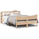 Sengeramme med hodegavl 140x200 cm heltre furu 3306303