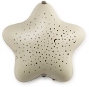 Pabobo Nattlampe Projektor Stjerne Beige
