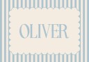 Personalized Boy Name Plakat Plakat / 30x40cm