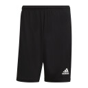Adidas SQUADRA 21 SHORT JR fotballshorts junior 128 BLACK/WHITE