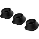 Womanizer Sugehoder 3 stk. Large      - Svart