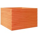  Plantekasse voksbrun 70x70x45,5 cm heltre furu