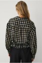 Ellos Collection   Bluse med snøring   Svart