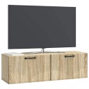  Vegghengt TV skap Sonoma eik 98 x 31 x 30 cm Konstruert tre