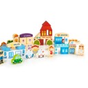 Treklosser utdanningsby zoo 120 stk ECOTOYS