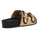 Steve Madden On Deck Sandal Natural Raffia 37