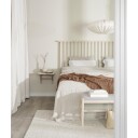 Rowico Home Camrose Nattbord 40 x 35 cm Eik Hvitpigmentert 1696245-01-0 1696245-02-0