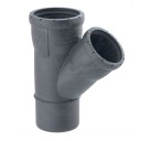 Geberit Silent-pro PP Grenrør med to Muffer 160x160mm / 45°