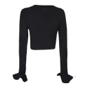 JW Anderson Dame Topper Svart M