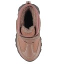 En Fant Vintersko   Borrelås Tex   Burlwood   En Fant   34   Vinterstøvler Brun Rosa