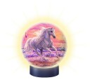 Ravensburger 3D Puzzle Night Light 72 deler Hester pÃ¥ stranden