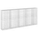 vidaXL Gabion med 3,5 mm tråd og 5x10 cm mesh 450x50x200 cm
