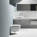 Laufen Kartell Vegghengt toalett 545x370 mm. rimless, Hvit, m/LCC