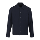 Samuel LS Shirt Dark Navy S Dressy stretch overshirt