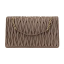Miu Miu Dame Vesker Brun ONE SIZE,