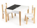 Bord med to stoler barnemøbelsett ECOTOYS