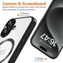 Tech-Protect MagFlex MagSafe Mobildeksel for iPhone 16 Svart