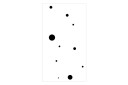 Fototapet Stylish Dots 50x1000 - Artgeist sp. z o. o.