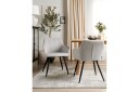 Sett med 2 spisestoler Casmalia - Beige, svart