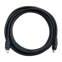ELETRA IEEE 1394A 4P M 3M KABEL, SVART