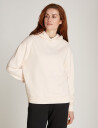 Calvin Klein Hero Logo Hoodie   Cream   XS