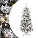  Kunstig sammensatt juletre med LED  stripelys 120 cm PVC