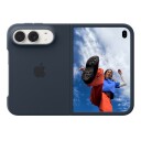 Apple iPhone Duo Mobildeksel Matte Silikon Marineblå