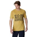 Houdini M's Tree Message Tee Golden Fields / Wave