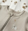 Name It Nbnnightsuit 2P Zip Ff Animal Noos Beige 56