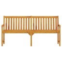 vidaXL Hagebenk 180 cm heltre akasie