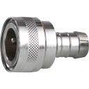 Nito slangekobling 3/4" slangetupp Krom