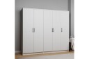 Olera Garderobe 200x180 cm - Hvit