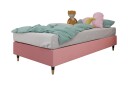 Adeliza Rammeseng 120x200 cm - Fløyel/Rosa/Tre/Metall